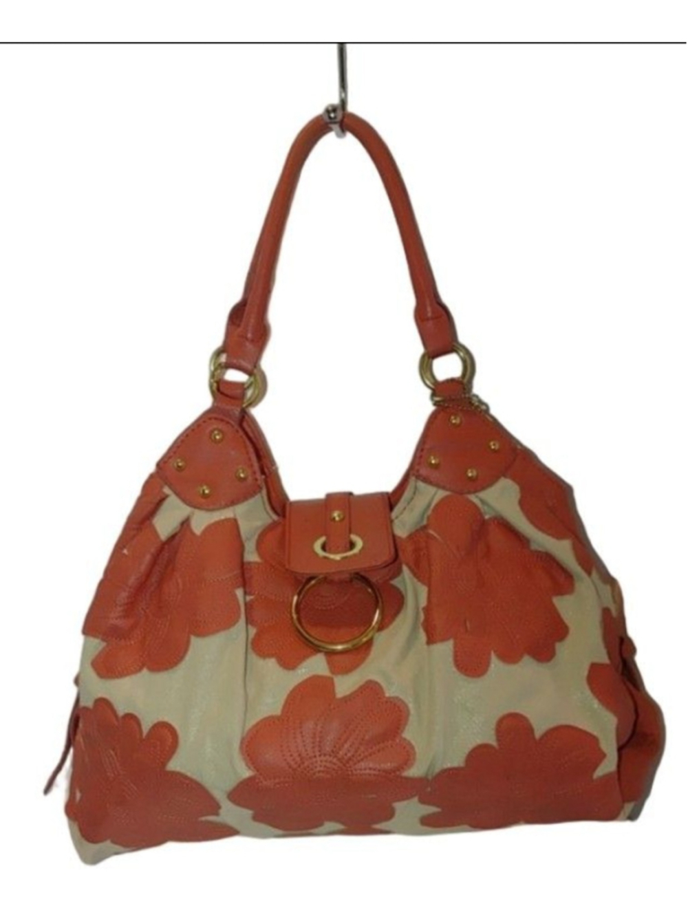 Big Buddha Coral Hibiscus XL Bag